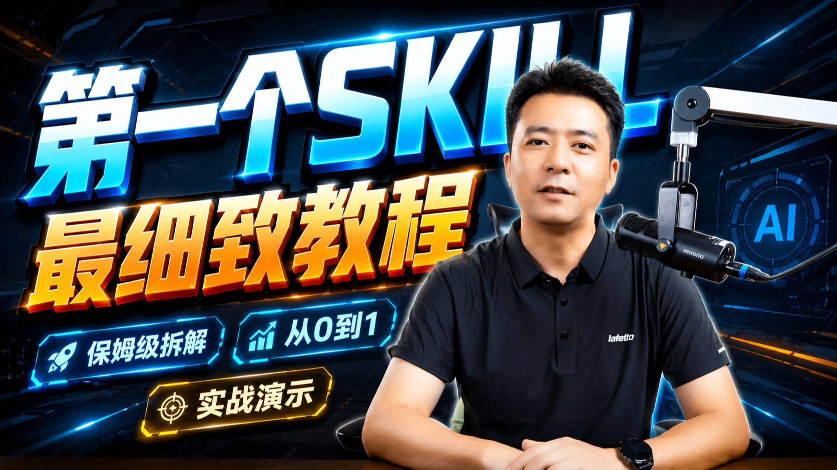 【SKILL搭建全教程】AI用了半年还在聊天框？带你手把手搭出人生中第一个Skill